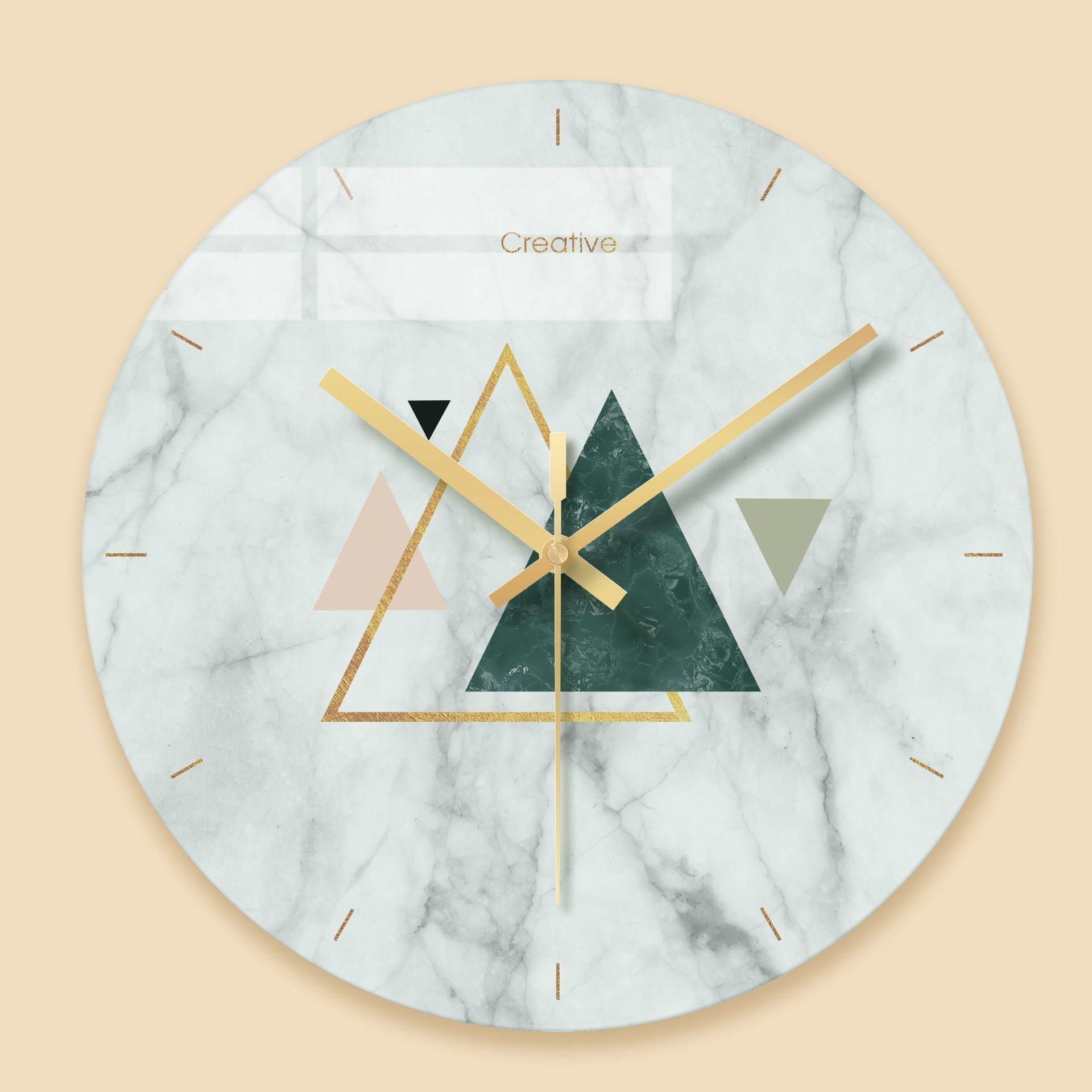 Glass Aesthetics Wall Clock - Minihomy