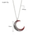 Moon Knight Pendant Necklace Jewerly set - Minihomy