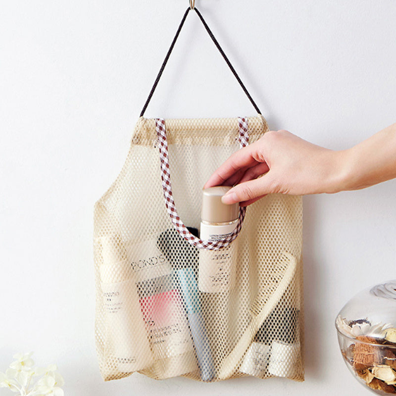 Polyester Mesh Kitchen Storage Bag - Portable Net Bag - Home Storage Organizer