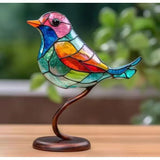 Bird Branch Desktop Ornaments - Home Decor for Bird Lovers