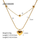 Love Double-layer Necklace 18K Gold-plated Collarbone Necklace - Minihomy