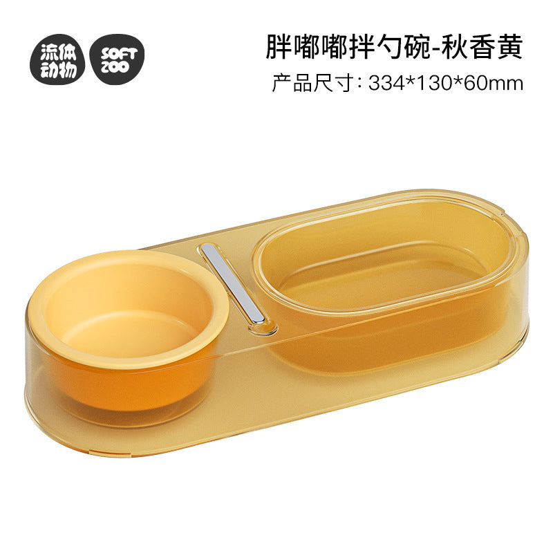 Pet Supplies Mixed Spoon Bowl Cat Diet - Minihomy