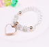 Elastic Crystal  Bracelet & Bangle Heart Bracelets - Minihomy