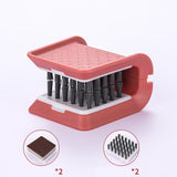 Kitchenware Foldable U Shaped Dinner Plate Cleaning Sponge Brush