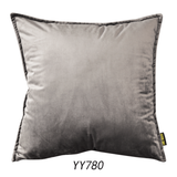 Solid color velvet pillow velvet