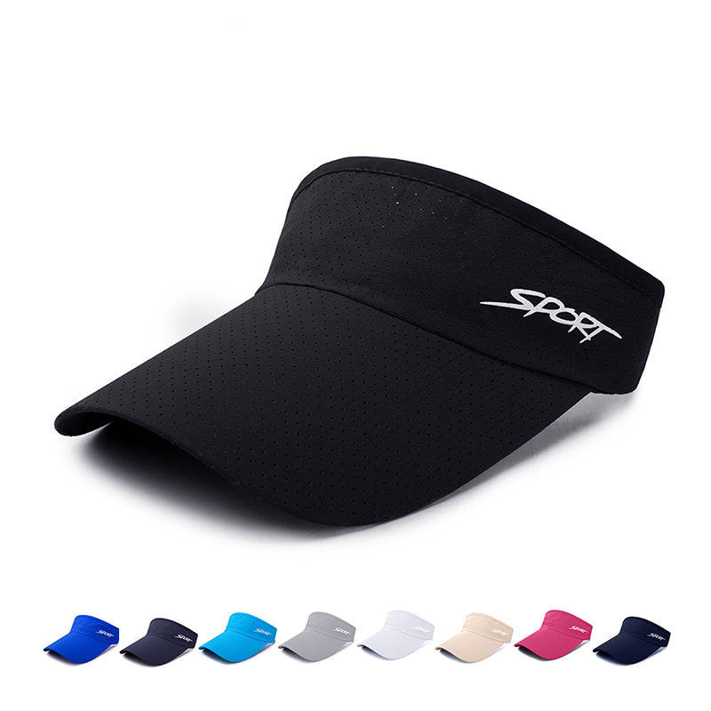 Summer Women Breathable Air Sun Hats Quick-dry Visor Golf Running Sunscreen Cap