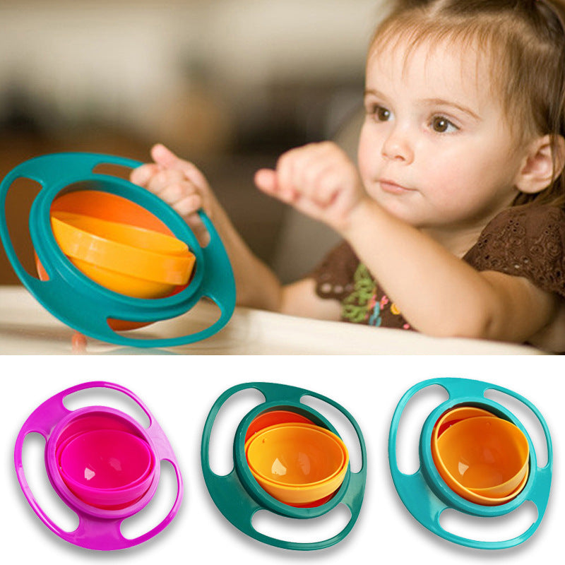 Kids Rotating Balance Bowl: Fun & Practical for Toddlers & Babies