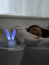 LED Digital Alarm Clock with Bunny Ear Design - Cute Rabbit Night Lamp Desk Clock - Minihomy