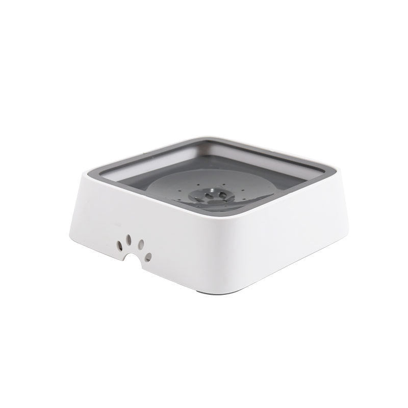 2L Cat And Dog Basin With Floating Bowl Anti-overflow Slow Water Inlet Distributor - Minihomy