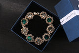 Super Flash Rhinestone Vintage Crystal Bracelet