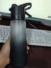 700ml Spray Water Bottle - Large Capacity Sports Bottle with Handle Strap - Minihomy