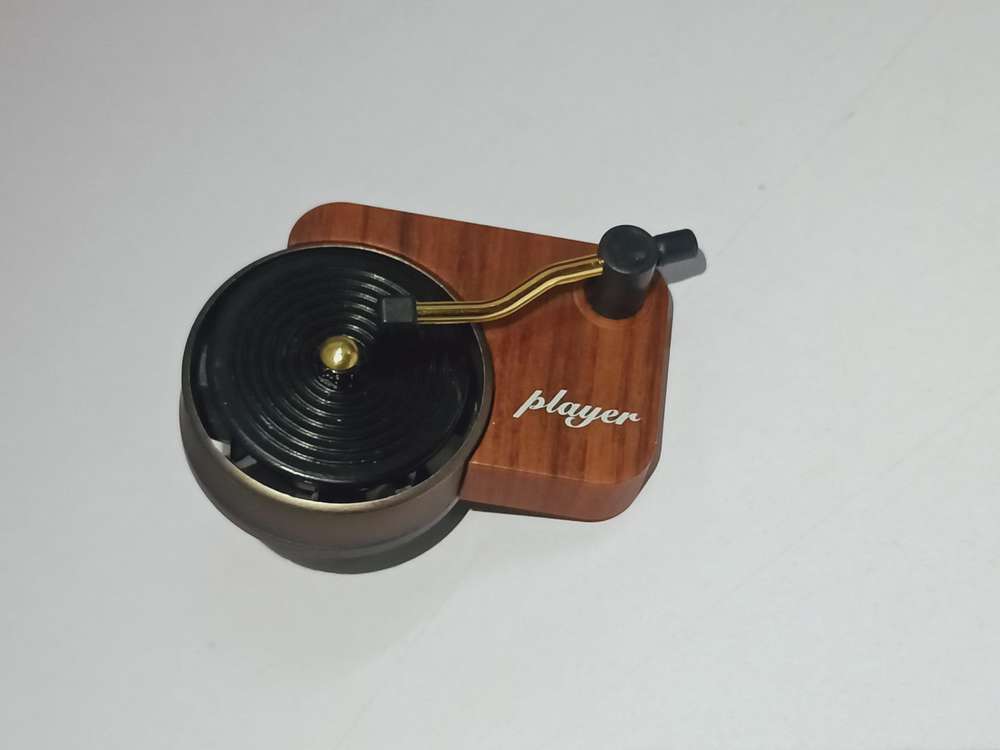 Air Outlet Aromatherapy Record Player Decoration - Minihomy