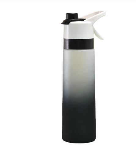 700ml Spray Water Bottle - Large Capacity Sports Bottle with Handle Strap - Minihomy