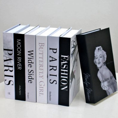 Openable Fake Books for Decor | Luxury Faux Book Set for Shelves - Minihomy