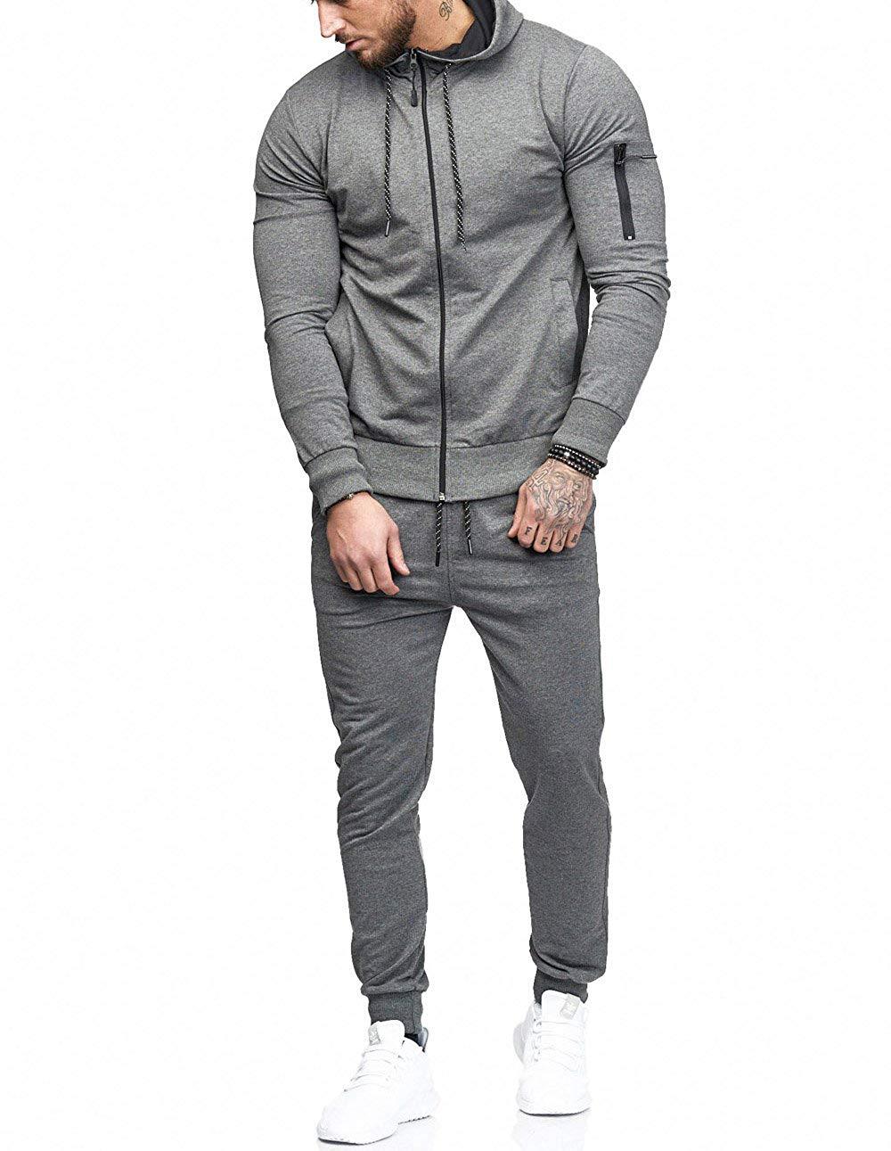 Men's sports suit fitness casual wear