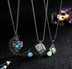 Glow In The Dark Necklace Moon Square Heart Necklaces For Women - Minihomy