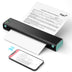 Phomemo M08F Portable Bluetooth Thermal Printer for Travel, Mobile Office & Tattoo Paper - A4 Wireless - Minihomy