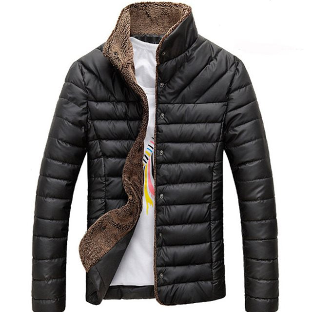 Winter Men Warm Jacket - Casual Parkas Coat Outerwear