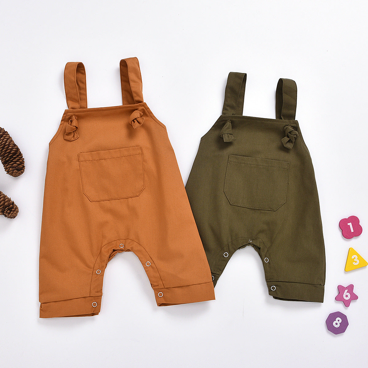 Children's overalls kids work pants