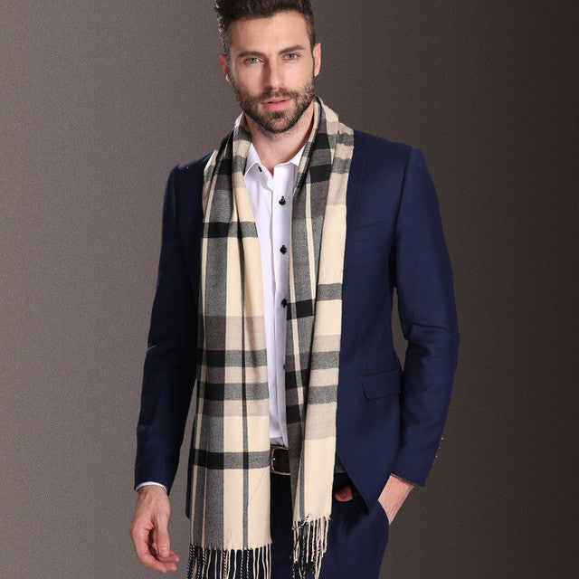 Winter Warm Shawl Scarf for Men