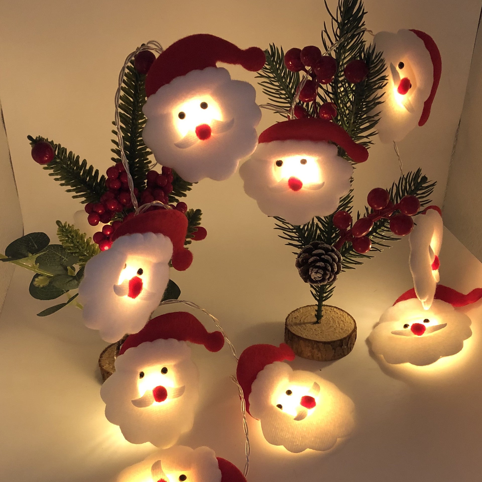 Christmas Snowman LED Light String Elk - Minihomy