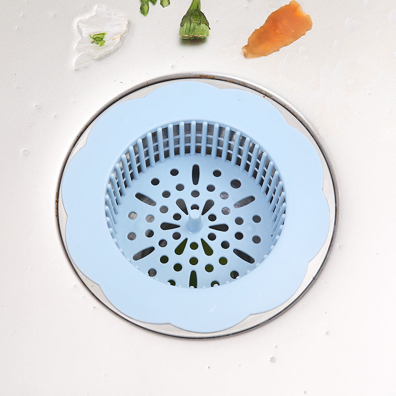 Creative Kitchen Flower-shaped Sink Funnel Strainer - Minihomy