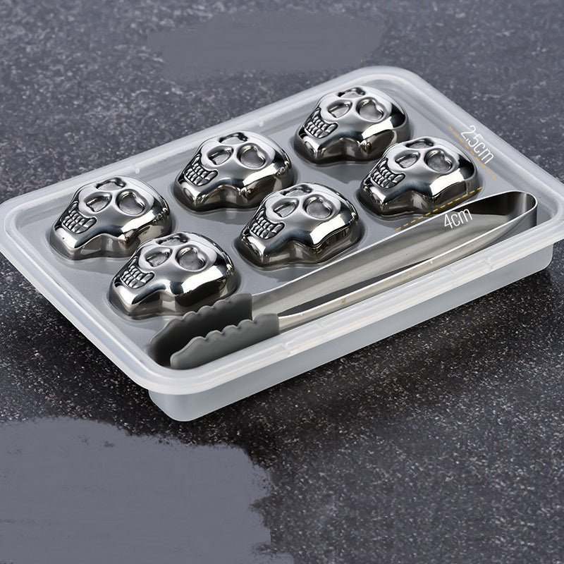 Stainless Steel Metal Ice Cube box