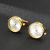 Men's Light Luxury Clock Cufflinks Fashion French Rotatable Golden Cuff - Minihomy