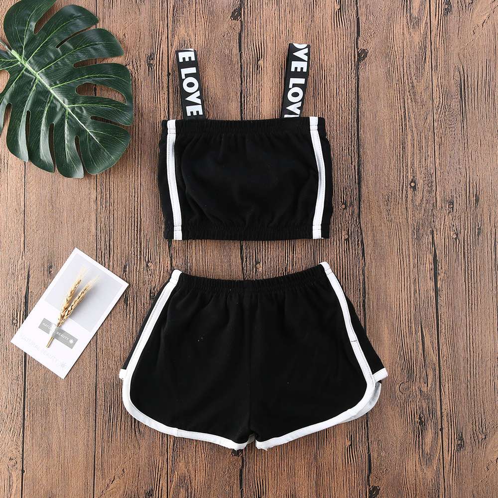 Baby Girl Children's Clothing Shirt Shorts - Minihomy