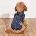 Pet Warm Dog Cotton-padded Clothes Fleece-lined Thickened Reflective Gallus - Minihomy