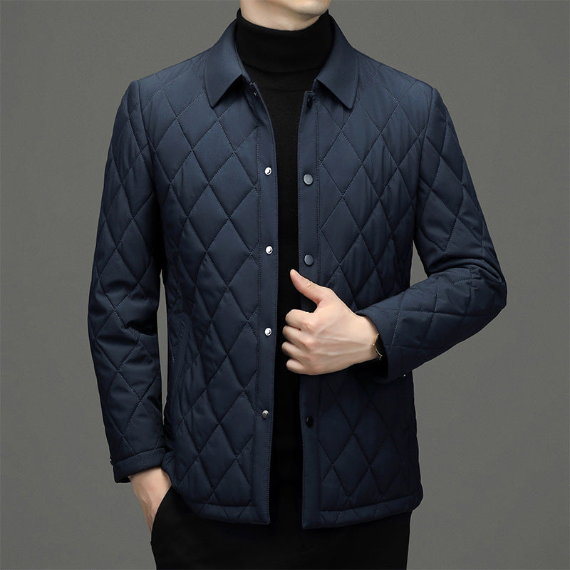 Men's Clothing Lightweight Cotton-padded Jacket Coat