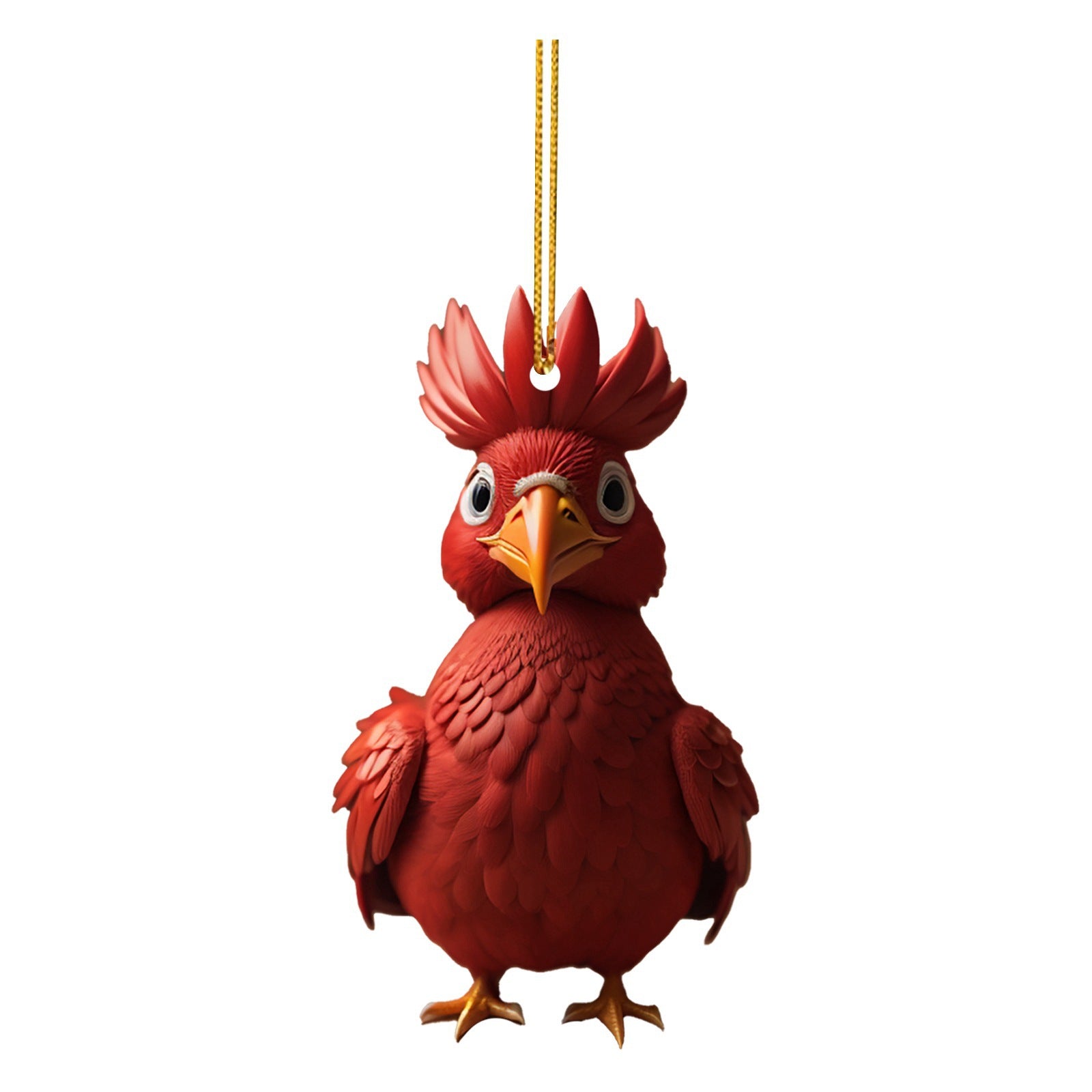 Christmas Chicken Tree Pendant: Festive Decor with a Twist - Minihomy