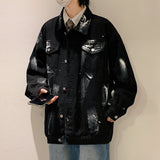 Denim Jacket Men's Winter High Street Jacket - Minihomy