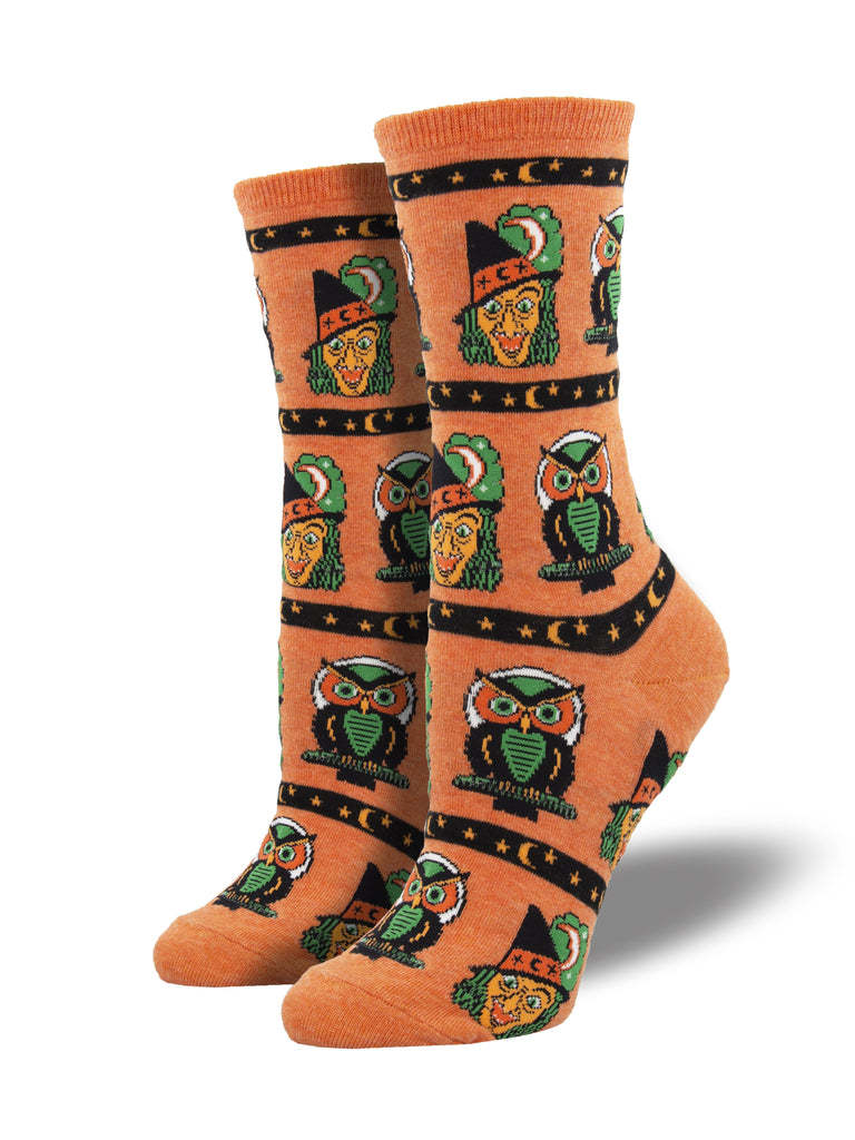 Halloween Creative Funny Pumpkin Jacquard Trendy Socks