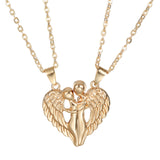 Angel Wings Hug Necklace: A Magnetic Love Necklace - Minihomy