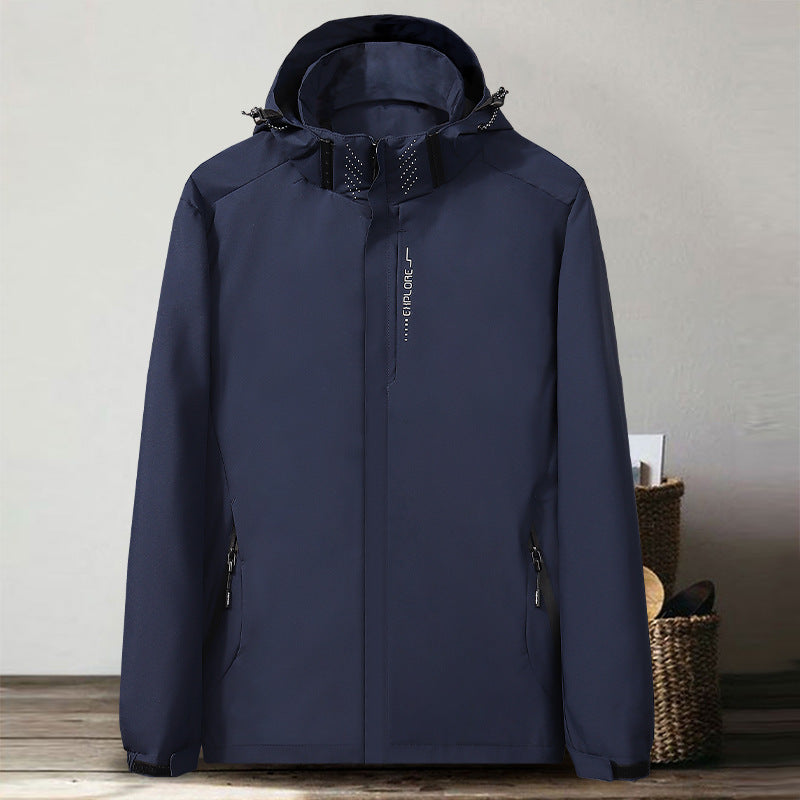 Thin Shell Jacket Waterproof Windbreaker Jacket