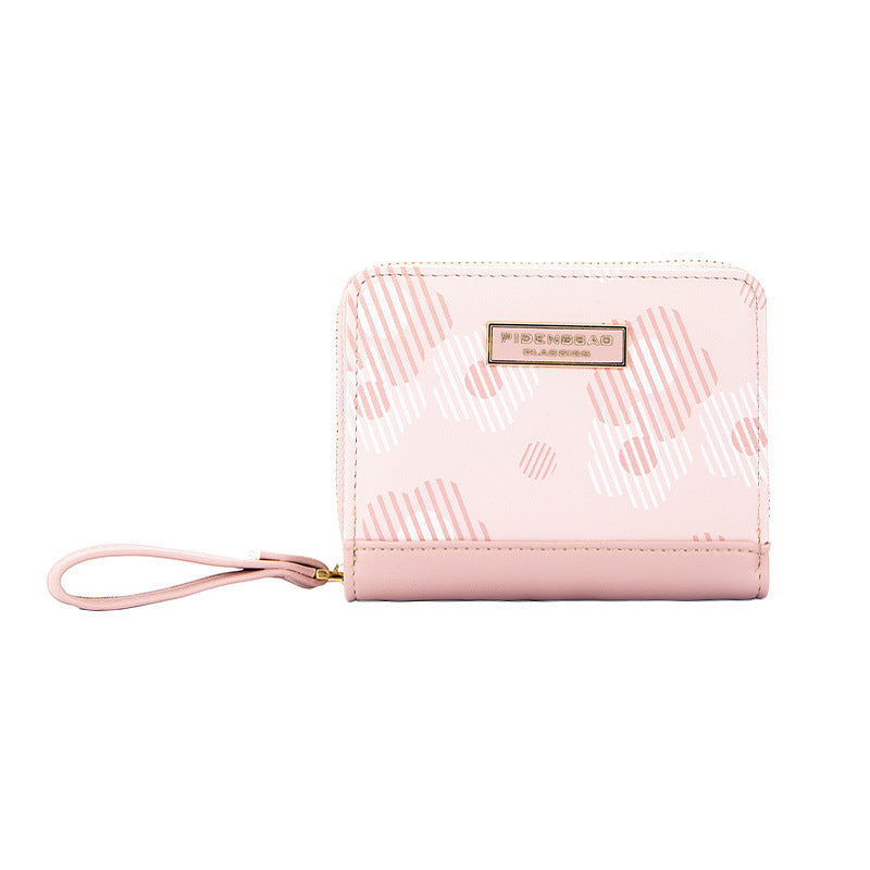 Creative Hazy Flower Women's Wallet Zipper