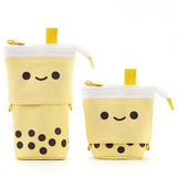 Smiley Face Multifunctional Pen Holder Stationery Storage Bag pencil bag