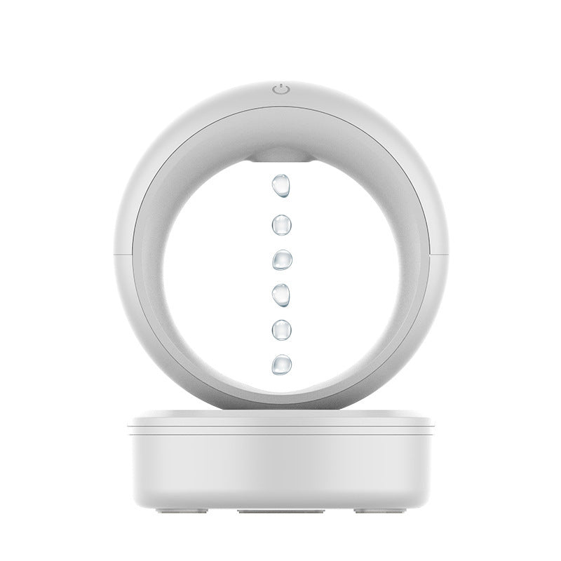 Anti-gravity Air Humidifier - Mute Countercurrent Fogger with Levitating Water Drops - Minihomy