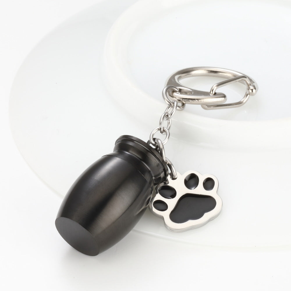 Perfume Bottle Keychain Drop Oil Dog's Paw - Minihomy