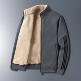 Lambswool Brushed Hoody Men's Baggy Coat