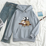 Autumn And Winter Printed Long Sleeve Loose-fitting Casual Pullover Women: Stay Cozy in Style