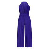 Women's Casual Fashion Solid Color Slim Jumpsuit