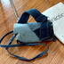 Denim Stitching Crossbody Bag for Girls - Minihomy