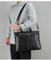 Men's Business Horizontal Briefcase Handbag: Style Meets Functionality - Minihomy