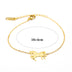 Gold Stainless Steel Unicorn Horse Charm Bracelet For Women - Minihomy