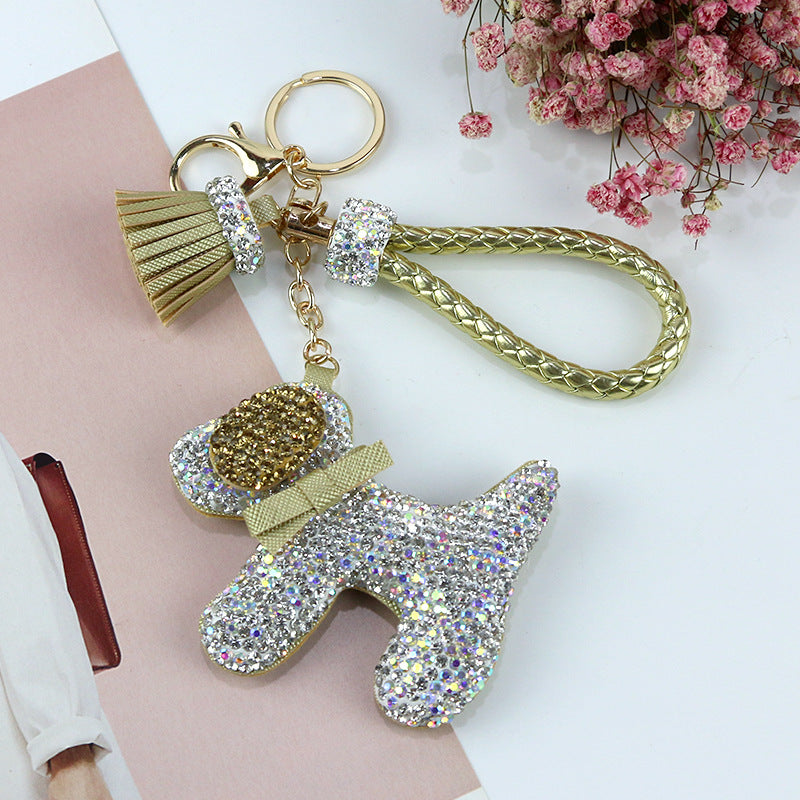 Doll Puppy Keychain Pendant