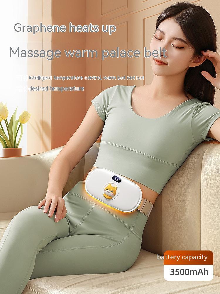 Menstrual Cramp Relief: Heating Pad for Stomach Pain & Back Ache - Minihomy