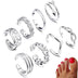 Feet Rings Foot Personality Charm Rose Simple Rings Women's   Rings - Minihomy