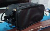 Fashionable High Capacity Three-layer Double Zipper U-shaped Cosmetic Bag